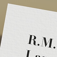 Laid paper type in white color