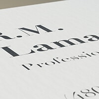 Flat ink