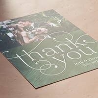 Standard 14pt matte paper type