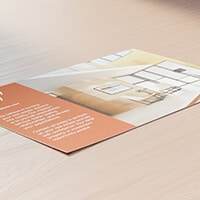Standard 14pt material with matte finishing