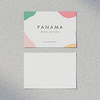 Single sided postcard
