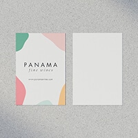 Single sided postcard