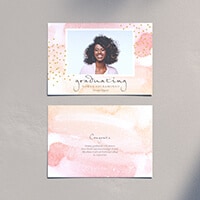Double sided same-day-card